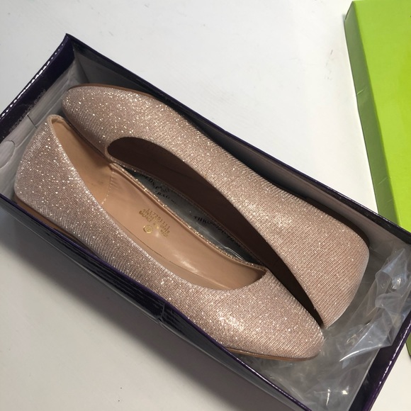 sparkly light pink flats - Picture 6 of 8